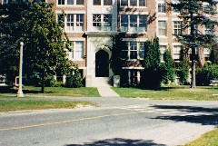 Katherine (Kat) McDougal Wheeler McCandless; Office Bldg Univ of Maine Sept 1992